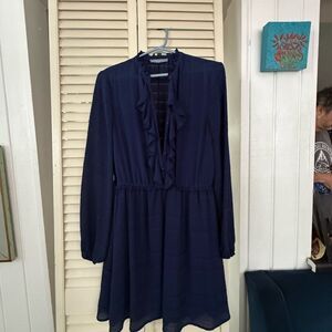 Octavia Blue Bishop Sleeve